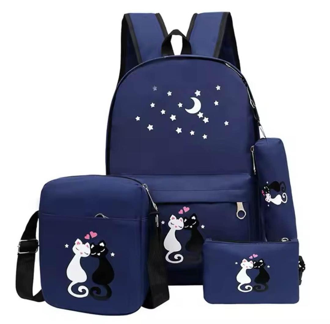 4 Pcs Multipurpose Backpack